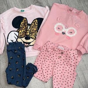 Pink and Blue Kids Outfit Set